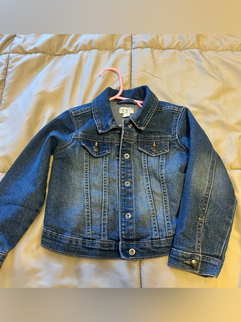 Bundle and save Girls size 4T The Children's Place Dark Blue Denim Jean Jacket